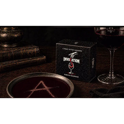 Invocation Trick by Invisible Compass Wine Reveal Mind Reading Mentalism Close Up Illusion Gimmick Magician Props Magic Tricks