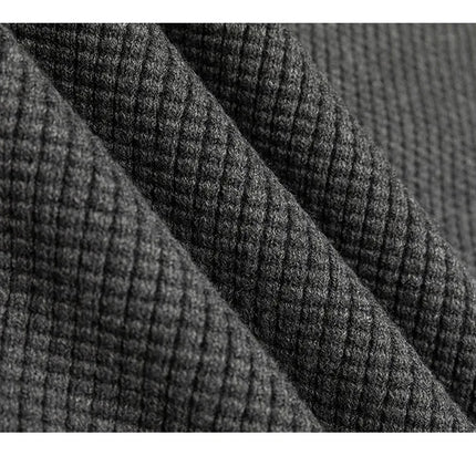 Autumn Winter Polo-Style Colour-Block Knit Sweater Men Effortlessly Stylish Relaxed Fit Loose Collar Top Warm Cosy