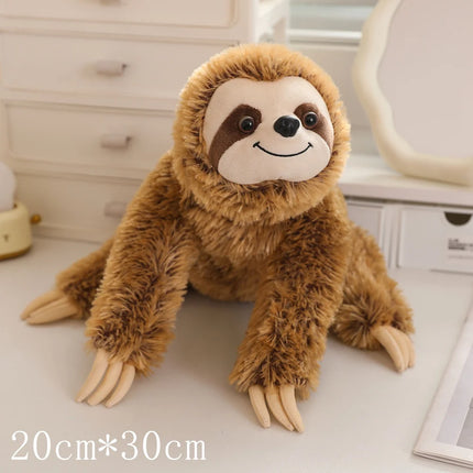 Imitation Sloth Plush Toys Soft Animal Stuffed Sloth Dolls For Baby Kids Birthday Xmas Gift Animals Home Decoration