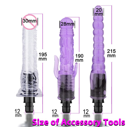Handheld Massage Gun Dildo Vibrator Sex toys for Women Automatic Sex Machine With Clitoral stimulation Sexy toys for Couples 18