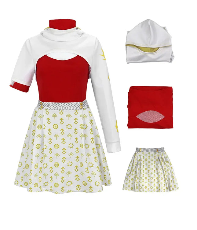 Movie Zombies 4 Victor Cosplay Nova Costume Coat Suit Girl daywalker Sets School Attire Dresses Outfits Halloween Carnival Suit