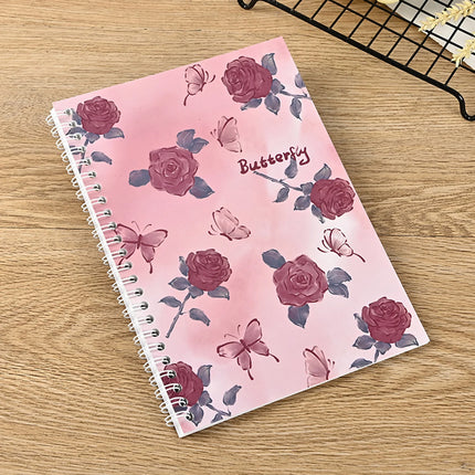 A4/A5 Size Sticker Collecting Album 40 Sheets PU Leather Cover Reusable Sticker Book for DIY Scrapbooking Stickers Organizer