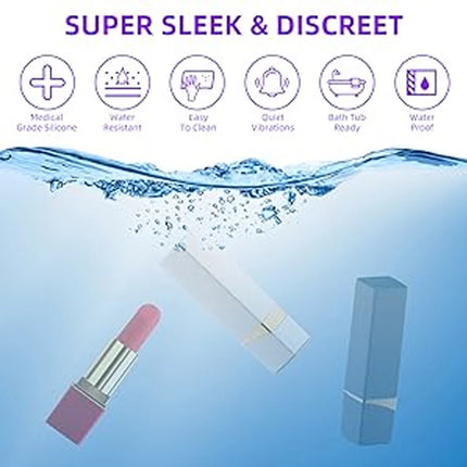 Mini Lipstick Vibrator Speed Adjustable Privacy Bullet Clitoris Stimulator Massage Erotic Sex Toys For Women Adult Products