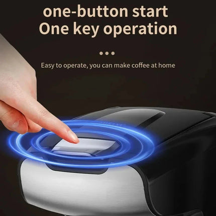 220-240V Household Single Cup 300ML Capsule Coffee Machine Electric Small Capsule Coffee Machine Espresso Drip Coffee