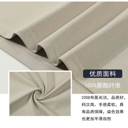 New men's high-quality short-sleeved polo shirt, summer fashion, casual, sweat-absorbing, breathable, cool T-shirt top
