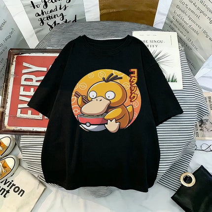 Pokemon 2026 New Hot T-shirt Men's T-shirt Casual Round Neck Women Short Sleeve Tee Summer Sports Casual Sleeve Tops Y2k Kids