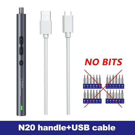 Electric Screwdriver Precision Sets 62 in 1 Power Tool Kit Rechargeable Wireless Mini Small Magnetic Bits for Xiaomi Cell Mobile