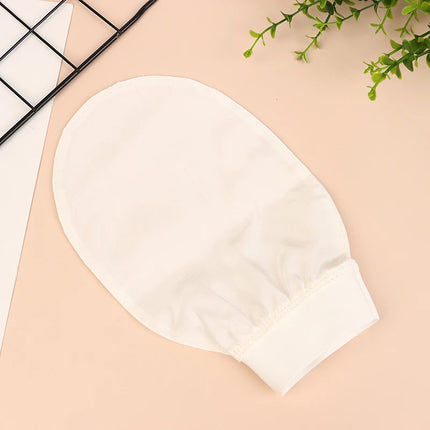 1PCS Shower Spa Exfoliator Two-sided Bath Glove Body Cleaning Scrub Mitt Rub Dead Skin Removal Magic Peeling Glove 14x17cm