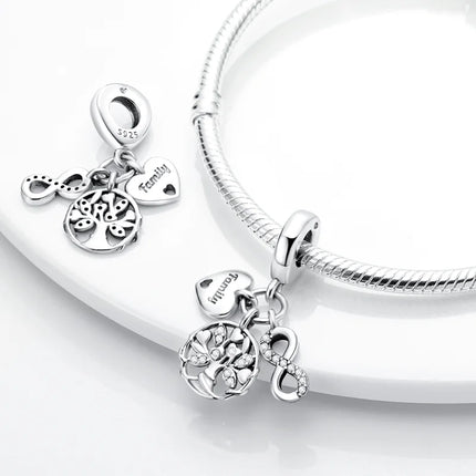 2025 New Charm 925 Sterling Silver Glow Firefly Travel Airplane Cat Paw Dragon Bead Fit Bracelet Bangle Necklace DIY Jewelry