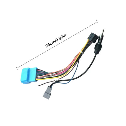 Car Radio ISO Plug Power Adapter Cable,16 Pin to 20 Pin Android Car Radio Wiring Harness Cable for Suzuki Vitara Swift SX4 2006+