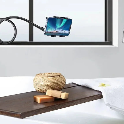 90cm Phone Holder Stand Lazy Bracket Headrest Bed 360 Flexible Long Arms Clamp Mount For iPhone Samsung and 3.5~6.7" Device