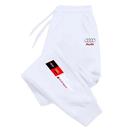 Audi RS Racing Solid Color Men's Sport Pants, fashionable for autumn and winter, popular design men's clothing in 2026