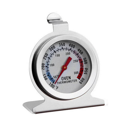 Safe Oven Thermometer 50-300°C Stainless Steel Oven Thermometer Mini Dial Stand Up Temperature Gauge Gage Food Meat Kitchen Tool