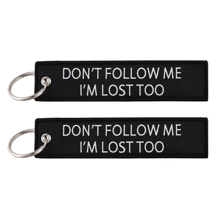 I LOVE HOT MOMS Quotation Embroidered Keys Tag Keychains for Women Keyring Car Keys Novel Fashion Jewelry Accessories Gifts