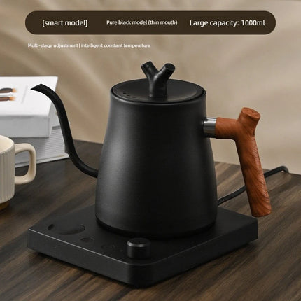 304 Stainless Steel Smart Electric Kettle Variable Temperature Gooseneck Pour Over Coffee Tea Water Boiler Fast Heating
