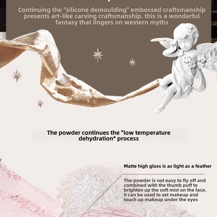 Flower Knows Little Angel Embossed Highlighter Natural brightening water light three-dimensional contour powder