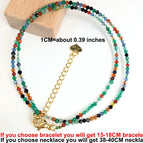 color Agate / 38-40CM necklace