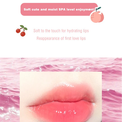 3g South Korea Lip Sleep Mask Night Sleep Maintenance Moisturizing Lips Gloss Bleach Cream Nourishing Lips Care Cherry Lip Balm