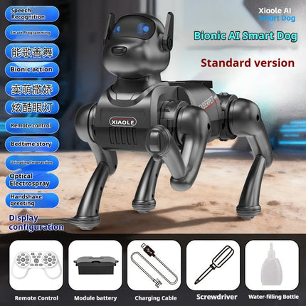 2026 New AI Smart Robot Dog Bionic Interactive Electronic Pet Toy Can Talk Sing Dance Educational Companion Playmate