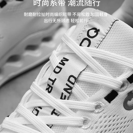 Men Casual Sports Running Shoes Marathon Air Cushion Breathable Lightweight Men Comfortable Athletic Nonskid Sneakers Outdoor