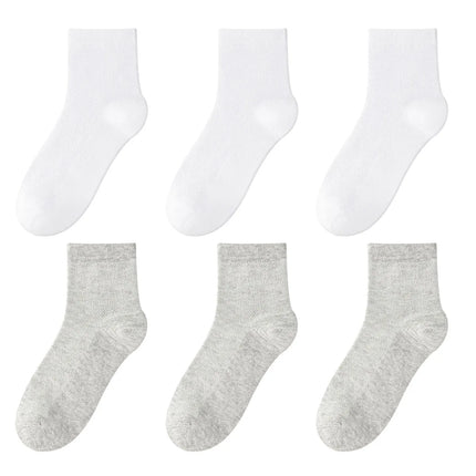 Children's Pure Cotton Mesh Boneless Summer Thin Ankle Socks OEKO-TEX Certified Safe for Kids Boys and Girls for School and Home