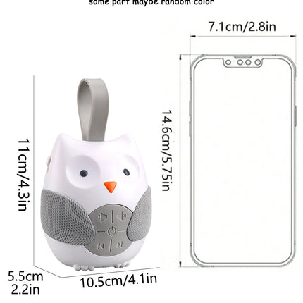 Portable Sleep Sound Toddler White Noise Machine Soothing Music Player Sleep Home for Baby Room Stroller Lullaby boys Girls Gift