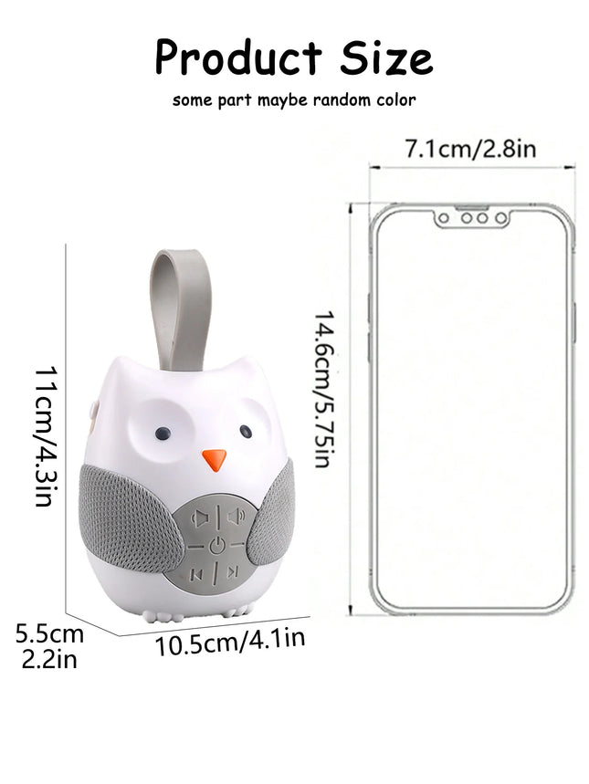 Portable Sleep Sound Toddler White Noise Machine Soothing Music Player Sleep Home for Baby Room Stroller Lullaby boys Girls Gift