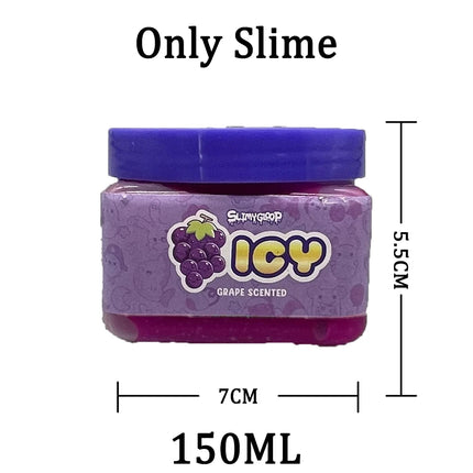 Slime 150ML Crystal Mud Safe, Non Toxic, Puzzle Relieving Toy for Children DTY Handmade Non Sticky Birthday Party Gift