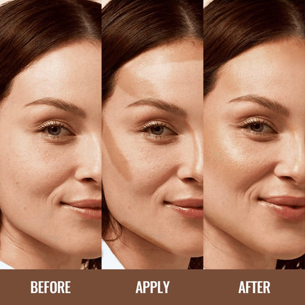 Waterproof Contour Cream，Moisturizing & Easy-to-Blend Contour Cream， Defined Facial Features With Buildable Coverage