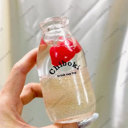 Boba Bottle Stress Ball Squishy Toy Water Bottle Fidget Toys ASMR Sensory Novelty Toys For Kids and Adults Anti Stress Relief