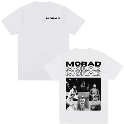 Rapper Morad MDLR Album Merch T Shirt Men women Clothing Casual  T-shirt Fashion Hip Hop Short Sleeve T-shirts Streetwear