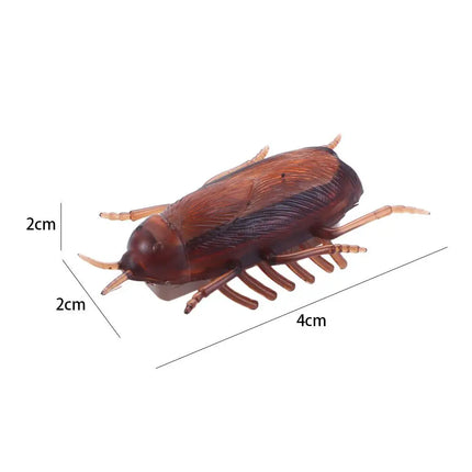 Funny Electronic Cockroach Toy with Battery For Kids Novelty Gag Toys
