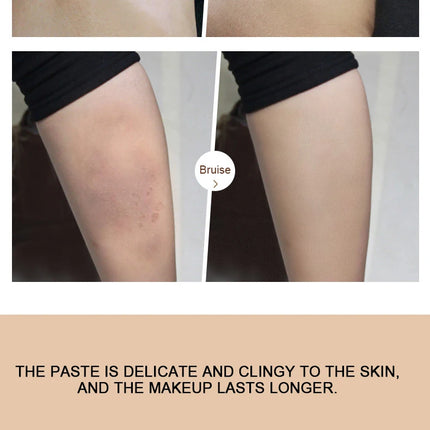 Two-color tattoo concealer waterproof and sweat-proof to cover birthmarks and scars long-lasting concealer foundation cream