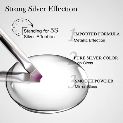 2/3pcs Mirror Metal Gel Nail Polish Set Gold Silver Metallic Painting Drawing Line Gel Semi Permanent Soak Off UV Gel Varnish