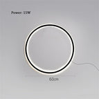 60cm / warm light / black