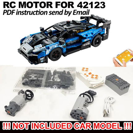 MOC 42110 Technical App Control RC Motor Set Modification Building Blocks Kit for Land SUV Defenders Rover Car DIY Bricks Toys