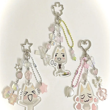 ₊˚⊹ toro inoue keychains ₊˚⊹₊ Y2K