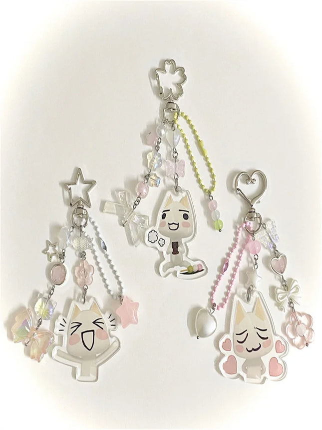 ₊˚⊹ toro inoue keychains ₊˚⊹₊ Y2K