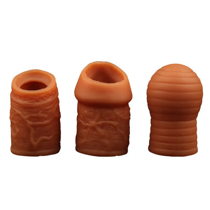 Liquid Silicone Foreskin Correction Cock Ring Penis Bondage Cockring Sex Toys for Men Penis Ring Delay Ejaculation Sex Products