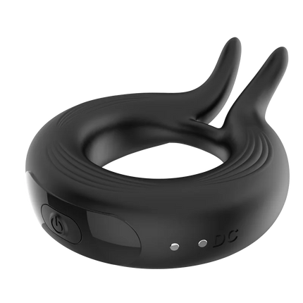 Rabbit Vibrating Cock Ring Sex Toy - 10 Vibrations,Rechargeable,Silicone Penis Ring For Men Couples Sex Tool Clitoral Stimulate
