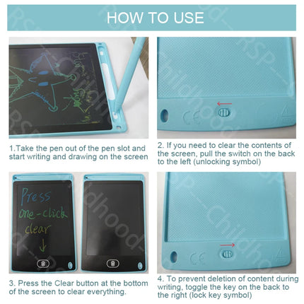 8.5 inch Electronic Writing Board Drawing Tablet LCD Screen Handwriting Pad Writing Digital Graphic Toys for kids Christmas gift