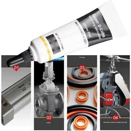 10g Silicone Grease Lubricant Hardware Waterproof O-ring Bearing gear Coffee Machine Lubrication Multipurpose Lubricating Oil