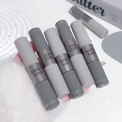 Double-ended Moisturizing Matte Concealer Contour Stick Smooth Lasting 3D Nose Shadow Waterproof Face Bronzer Contour Makeup