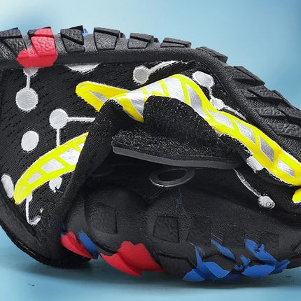 Children Beach Aqua Shoes Boy Girl Barefoot Water Shoes Quick-Dry Drainage Diving Swim Sandals Kids Fishing Surf Wading Sneakers