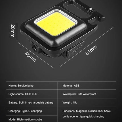 1/2PCS/A Set Portable Super Bright Mini Flashlight Night Walking, Rechargeable Waterproof Emergency Spotlight Outdoor Torch