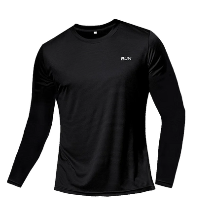 Quick Dry Breathable T-Shirt Sports Tops Training Clothes Long Sleeve T-Shirt Men's Autumn Running Gym Accessories Men Fitness