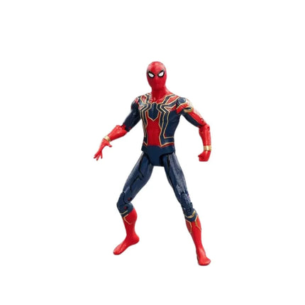 Genuine Marvel Figure Assembled Toys  Iron Spider Man Joint Movable Anime Action Figure Mod Children's Toys Gifts  anime
