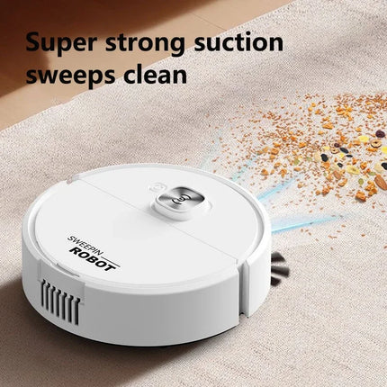 2026 3-in-1 Low Noise Mini Sweeping Robot Intelligent Sweeping Integrated Fully Automatic Cleaning Sweeping Machine Appliance