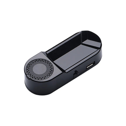 1Pcs LED Car Fake Security Light Solar Powered Simulated Alarm Wireless Warning Anti-Theft Lamp With Air Freshener Function