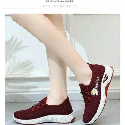 2025...Fashionable Women's Sports Shoes with Soft, Breathable Mesh Soles and Lightweight, Trendy Coconut Shoes